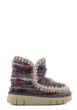 NEW MOU women's eskimo 18 ankle boots in purple